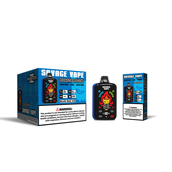Blue Razz Ice savage vape